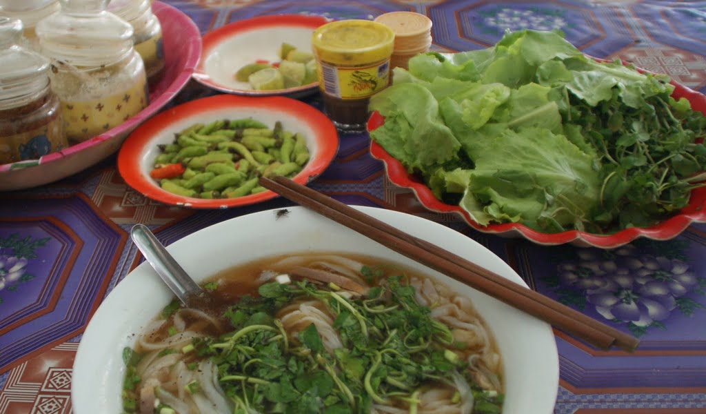 Soupe de nouille à Phonsaly au Laos