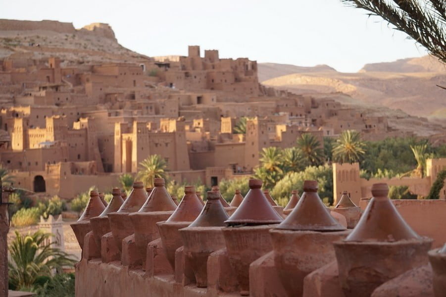Plat marocain pour tajine aux olives