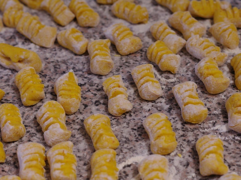 Gnocchis au potimarron fait maison