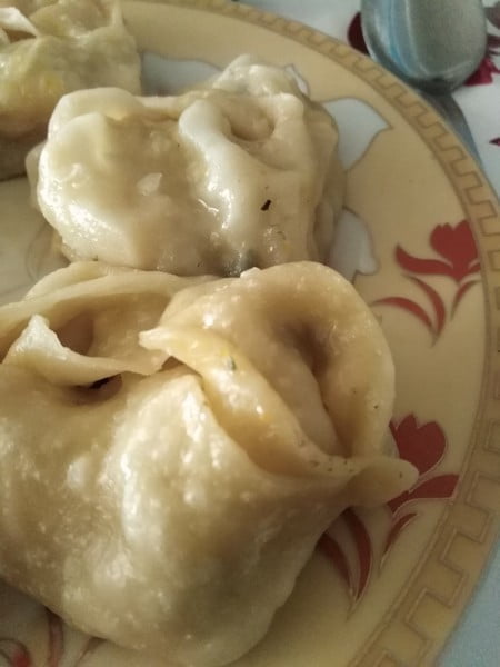Mantis ouzbek, raviolis vapeur d'Asie centrale