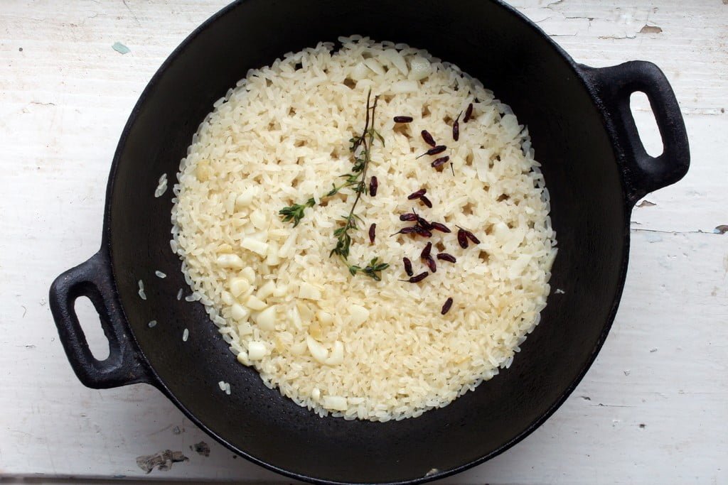 Riz à l'iranienne aà l'epine vinette