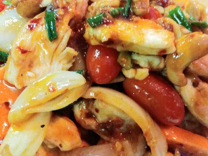 Blanc de poulet sauté aux legumes