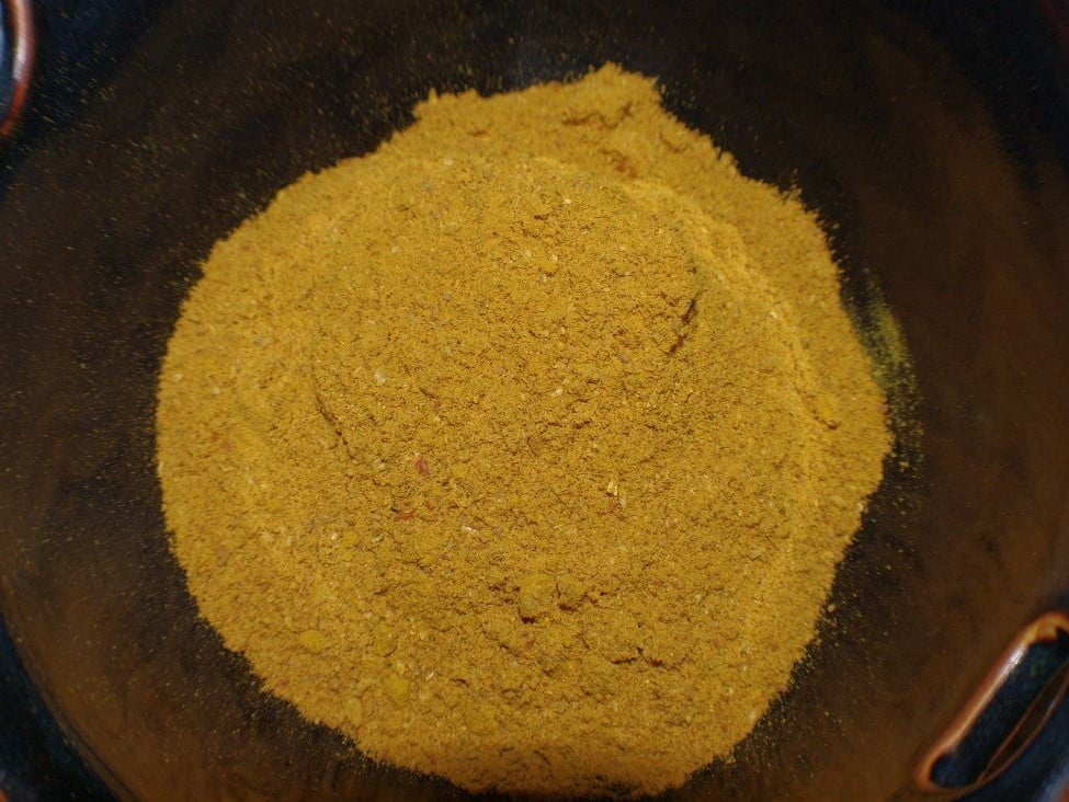 Poudre de curry maison