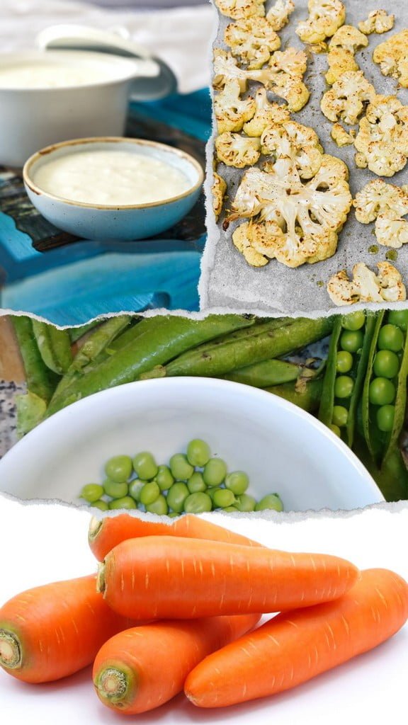 Légumes pour curry de légumes korma