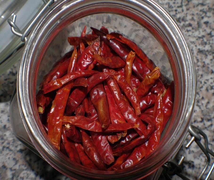 Piments thai secs