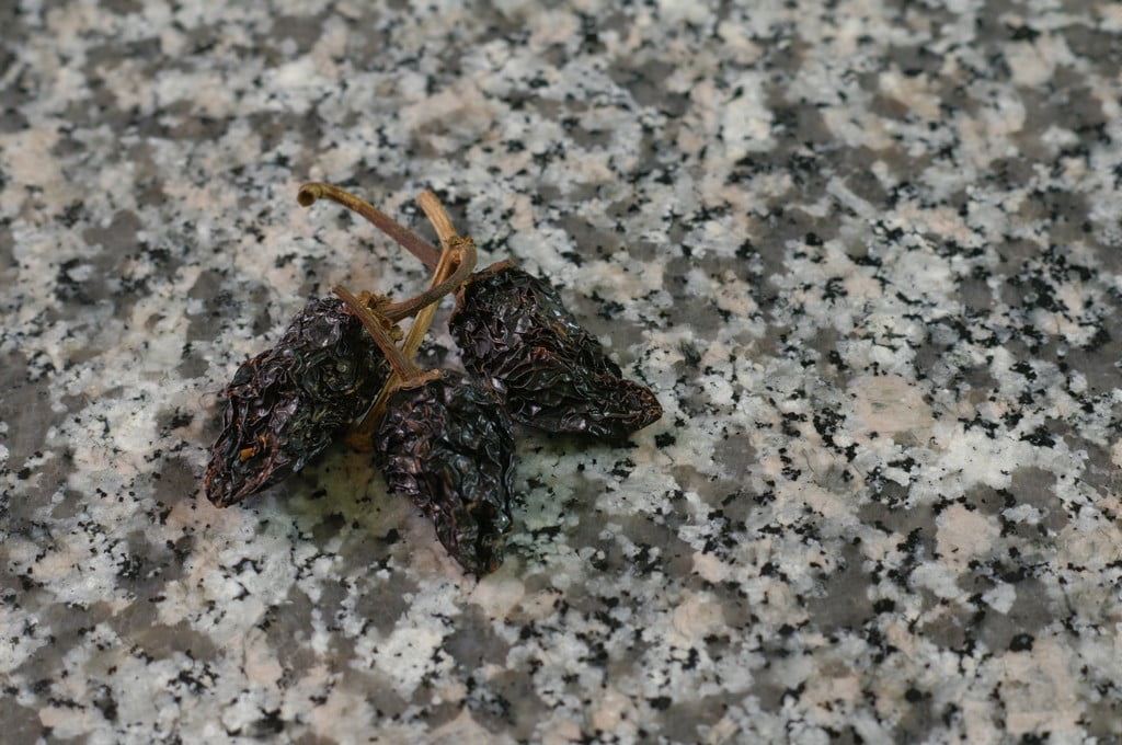 Piments mulato mexicains