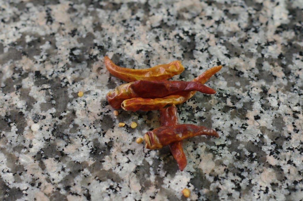 Piments langue d'oiseau