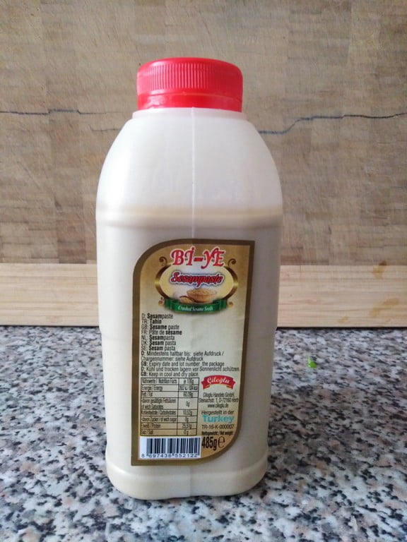 Tahini, purée de sesame