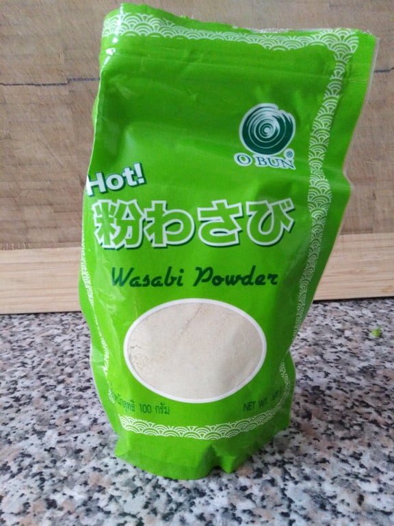 Poudre de wasabi