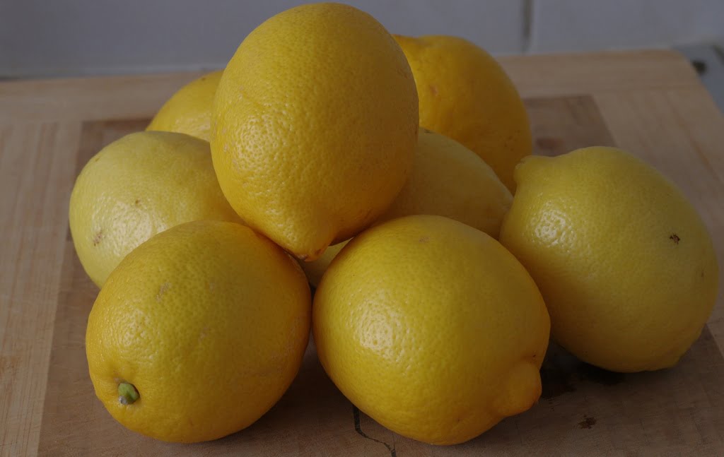 Des citrons pour le limoncellu