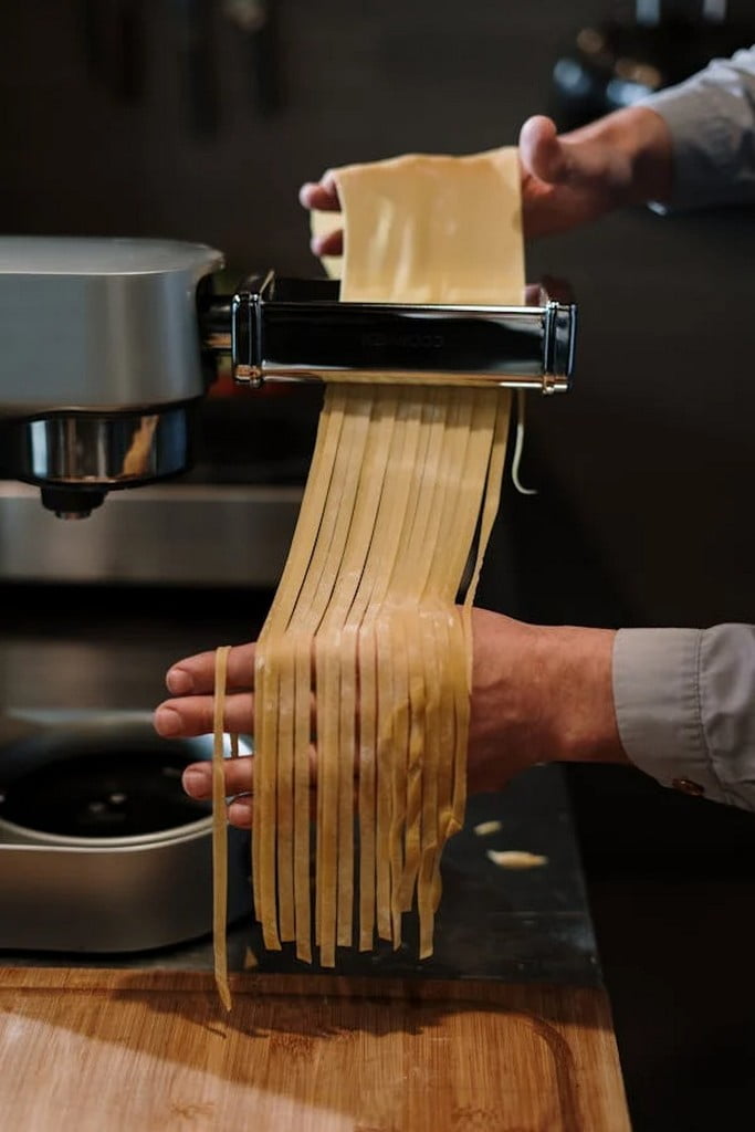 Pâte italienne étalée au laminoir