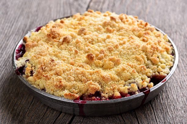 Crumble aux fruits rouges