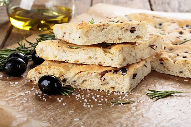 Pâte à pain focaccia
