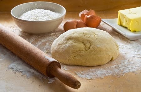 Une des nombreuses pâtes à tarte