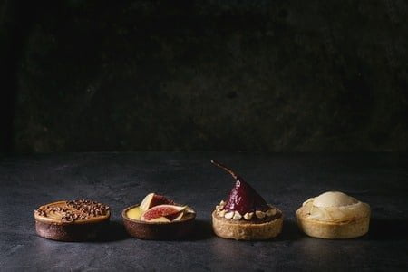 Diverses tarelettes